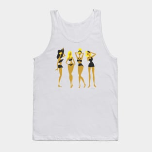 Bombshells - Black Tank Top